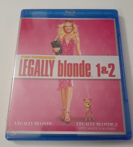Legally Blonde 1 & 2 Blu-ray Nuevo Original