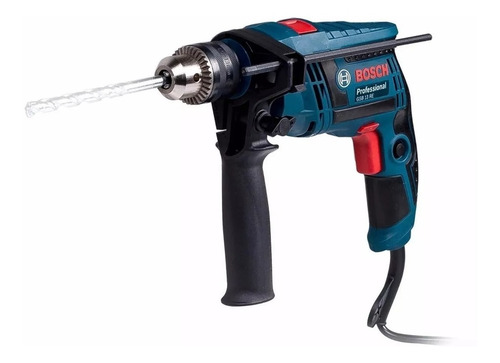 Imagen 3 de 4 de Taladro Rotomartillo Percusion 650 W Gsb 13 Re Bosch 123d