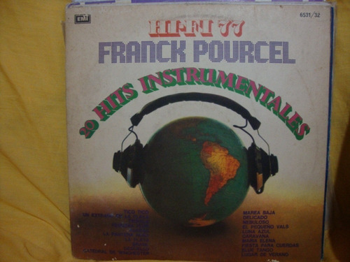 Vinilo Franck Pourcel 20 Hits Instrumentales 2 Discos O1