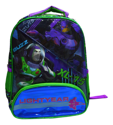 Mochila Escolar Kinder Para Niño Buzz Layer Xl-15 171662 Ruz