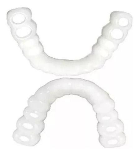 4× Dentaduras Artificiais Silicone