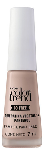 Esmalte De Uñas Color Trend 10 Free - Avon Color Creme Brule