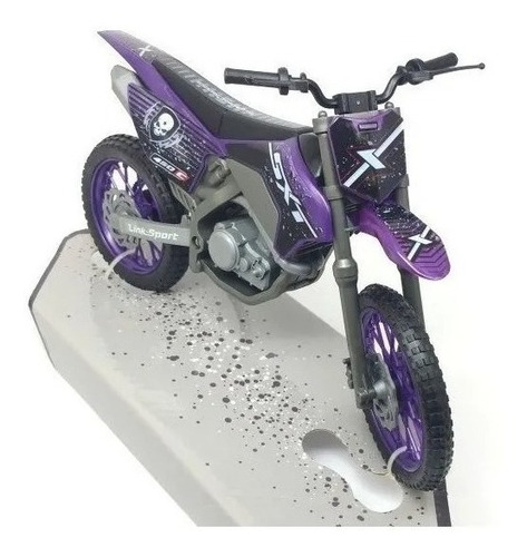 Brinquedo Moto Super Cross Sxt Suspensão Com Mola Usual