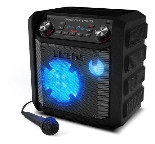 Altavoz Ion Audio In Music Brand Inc Con Bluetooth Y Luces