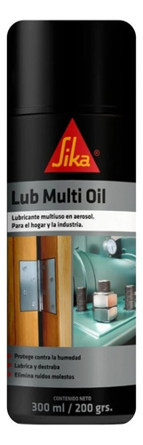 Lubricante Lub Multi Oil 300ml Pack X12 Unidades- Sika