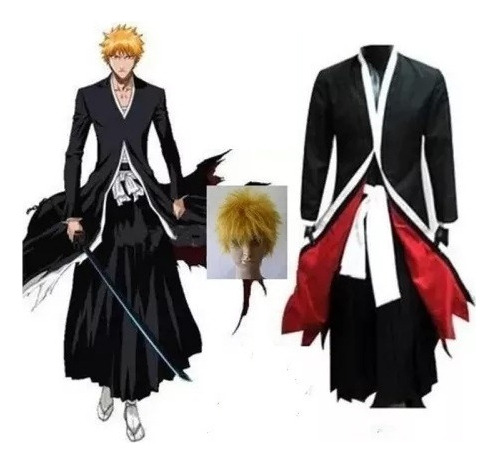 Anime De Cosplay De Bleach Bleach Ichigo Kurosaki Bankai Kur