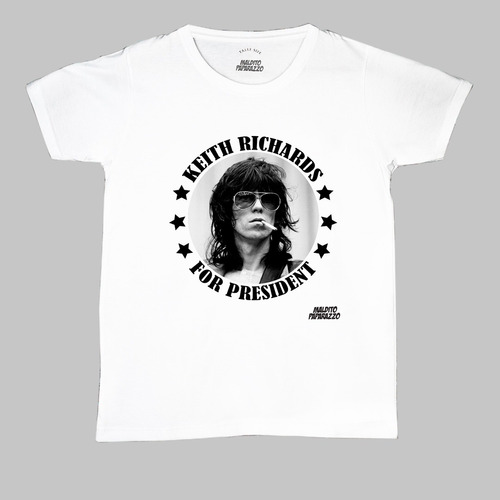 Keith Richards For President (rolling Stones) - Remera 