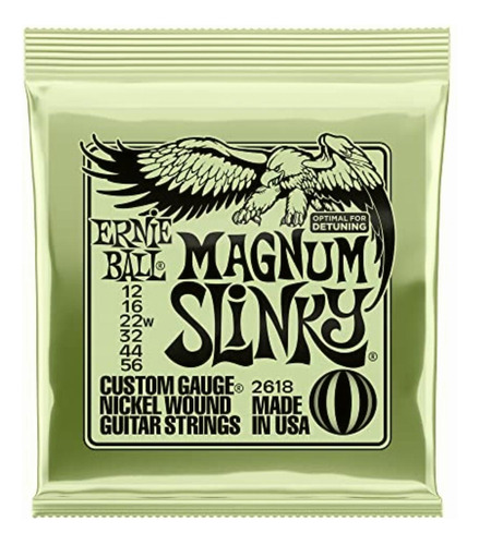 Ernie Ball Magnum Slinky Cuerdas Para Guitarra Eléctrica,