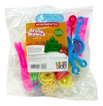 Comprar Moldes De Plastico Para Arena Magica Monumentos Multicolor
