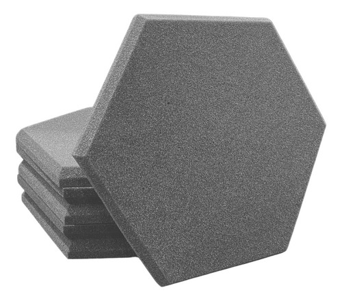 Espuma Acústica Hexagonal 30cmx2cm Kit C/60 Placas - Cores