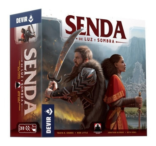 Senda De Luz Y Sombra - Juego De Mesa En Español - Devir