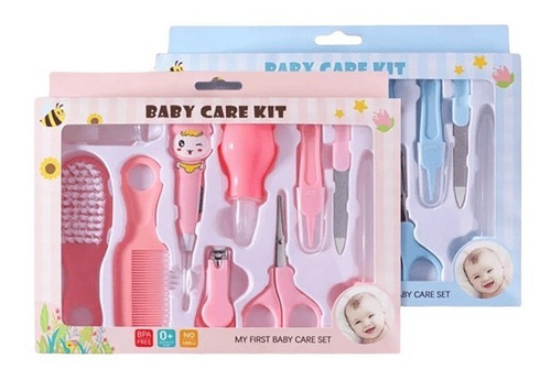 Kit Higiene Salud Y Cuidados Del Bebé Recién Nacido