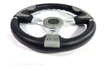 Comprar Volante Deportivo Tuning Racing 32cm Negro + Silver V5182-01