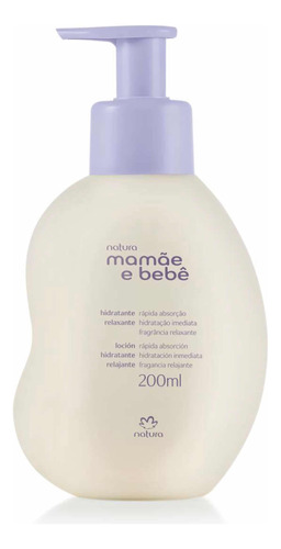 Loción Hidratante Para Bebés Relajante 200 Ml Natura