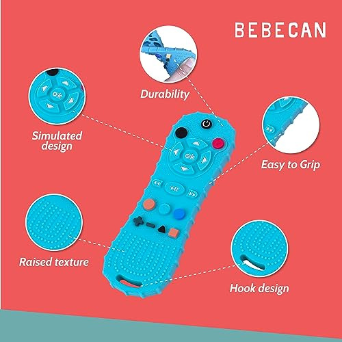 Silicone Baby Remote Teether - The Perfect Distraction ...