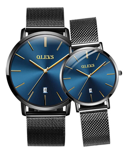 Olevs Relojes De Pulsera Analogicos De Cuarzo Ultrafino Para