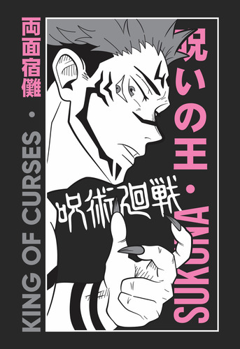 Pack Plantillas Dtf Sublimación Jujutsu Kaisen,anime, Manga