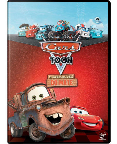 Dvd -  Cars Toon -  As Grandes Histórias Do Mate