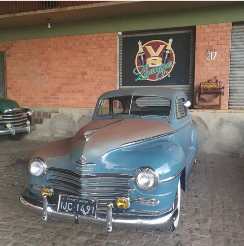Plymouth Raridade 1948 C/ Placa Preta