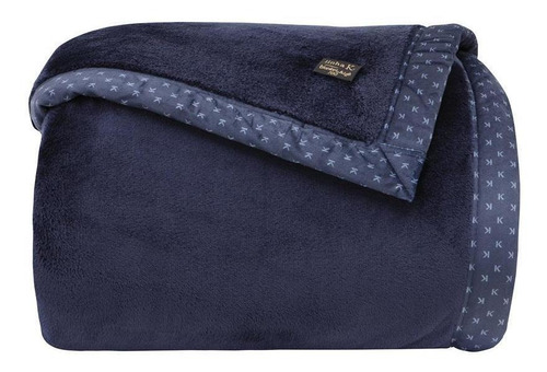 Cobertor Manta Blanket 700 King Azul Marinho - Kacyumara