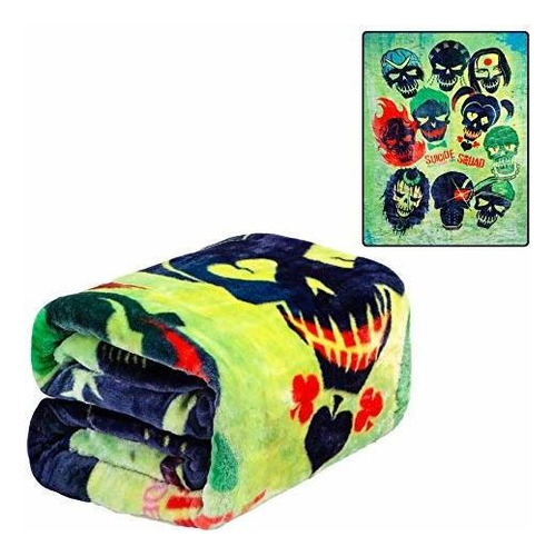 Jpi Felpa Throw Blanket - Suicide Squad - Cama Individual 6