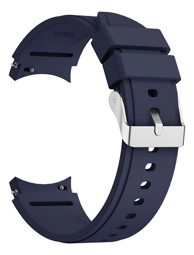 Pulseira Clássica Compatível Com Galaxy Watch 6 (20mm) Cor Azul-marinho