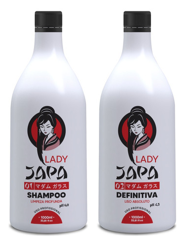 Escova Definitiva Japonesa Alisamento Progressiva Lady Japa