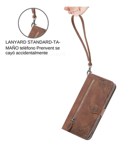 Funda De Piel Tipo Cartera Para Moto G05, G15, G35, G55, G75, G82, G04, G24, G34, G54, G84, G73, G62, Con Ranura Para Tarjetas