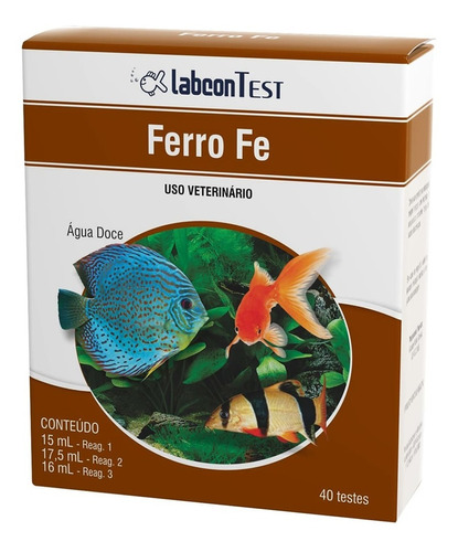 Teste Ferro Alcon Labcon Fe - 20-03-20