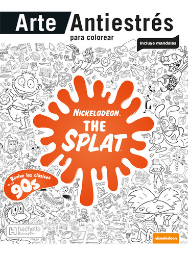 Libro Colorear Nickelodeon Mandalas Ren Stimpy Rocko Arnold