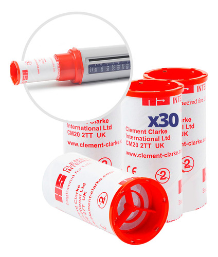 30x Boquilla Unidireccional Flujómetro Mini Wright Topmedic