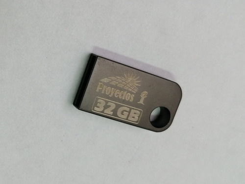 Mini Usb Metálica Microcontrolador Jaster Memoria 32gb