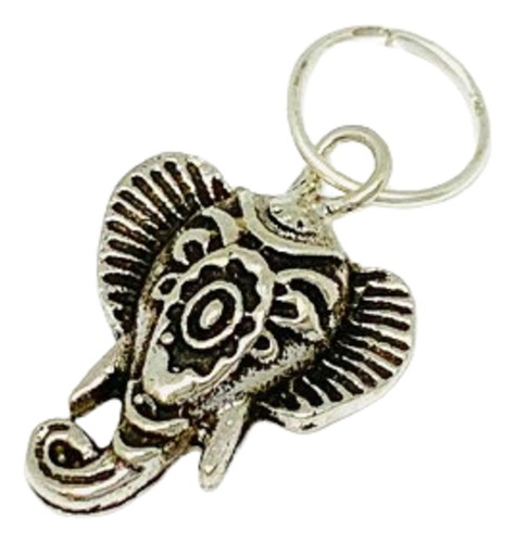 Dije Elefante Hindu De Plata 925 Ideal Regalo Unisex D 426