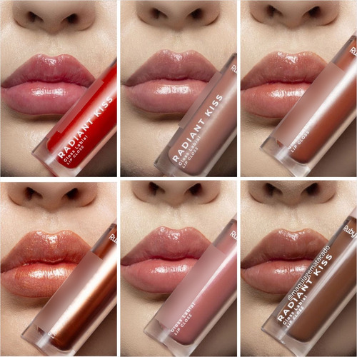 Ruby Rose Gloss Labial Radiant Kiss 4g Rk50