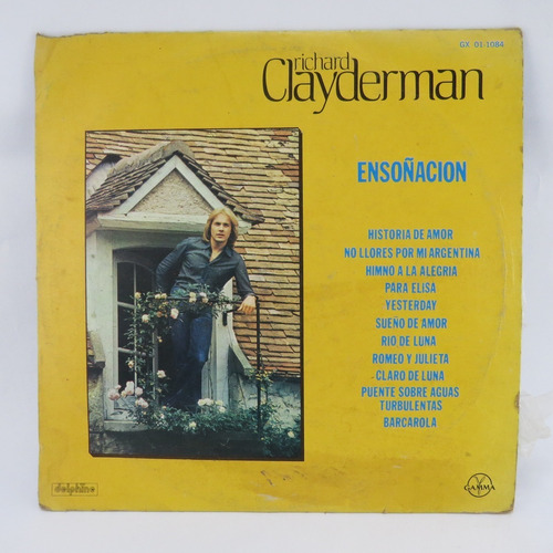 D3122  Richard Clayderman -- Ensoñacion Lp