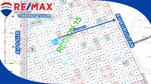 En Venta Lote De 2500 M2 En Region 15 Con La Mas Alta Densidad Permitida En Tulum