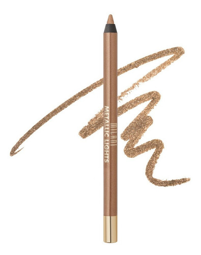  Metallic Lights Foil Eyeliner Pencil 04 Bronze Gleam