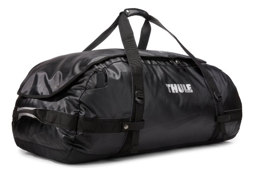 Bolsa De Viagem Duffel 130l Thule Chasm Black Cor Preto Desenho Do Tecido Liso