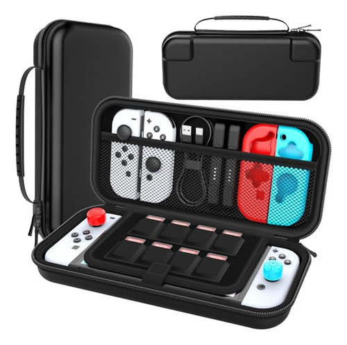 Pack De Funda Protectora Para Nintendo Switch Oled - Black