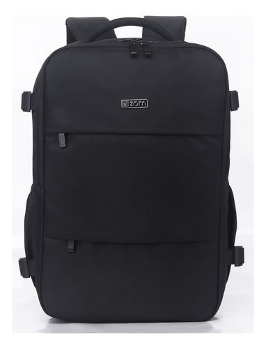 Mochila De Viaje Zom Estambul Porta Notebook Con Usb Zb-322bk