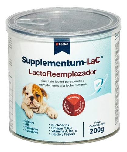 Supplementum Lac Perros 200g Sustituto Lácteo Cachorros