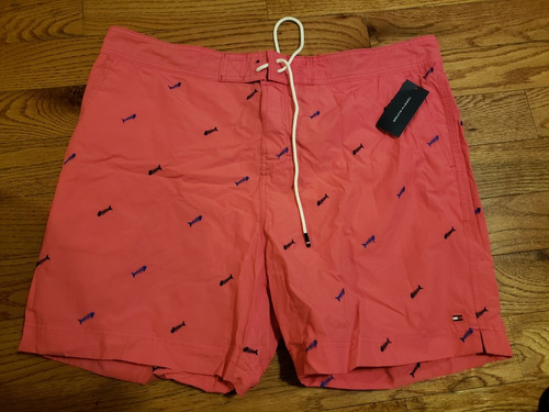 Imagen 2 de 6 de Pantalon De Baño Tommy Hifilger Talla Xxl ( 1305 )