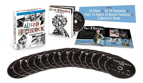 Blu-ray Alfred Hitchcock The Ultimate Collection / 15 Films