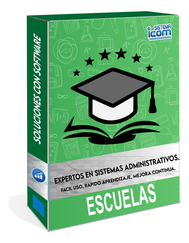 Programa Sistema Para Escuelas Y Colegiaturas 1 Año 1 Pc