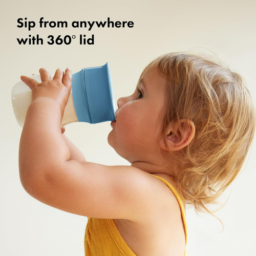 Oxo Tot Transitions Vaso Con Pajita Y Vaso 360 De 9 Oz. Paqu