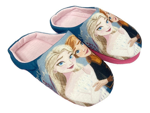 Pantufla Infantil Frozen Oficial Para Niños T 23 - 28