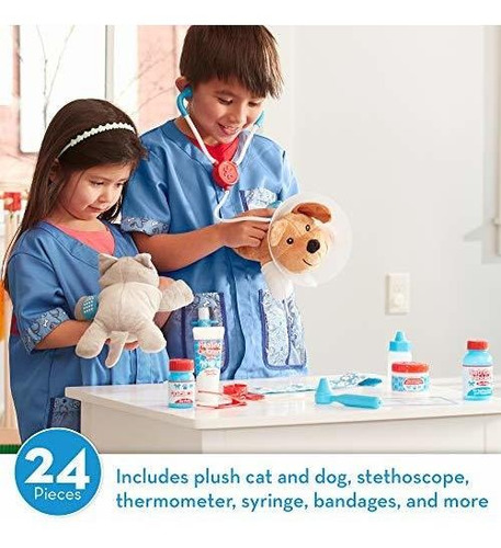 Melissa Y Doug Exam Y Treat Mascota Veterinaria Juego De Jue