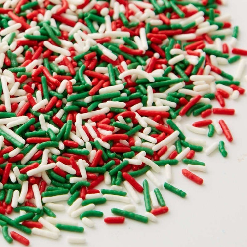 Imagen 6 de 8 de Sprinkles Mix Granas Rojos Verdes Blancos Navidad Wilton