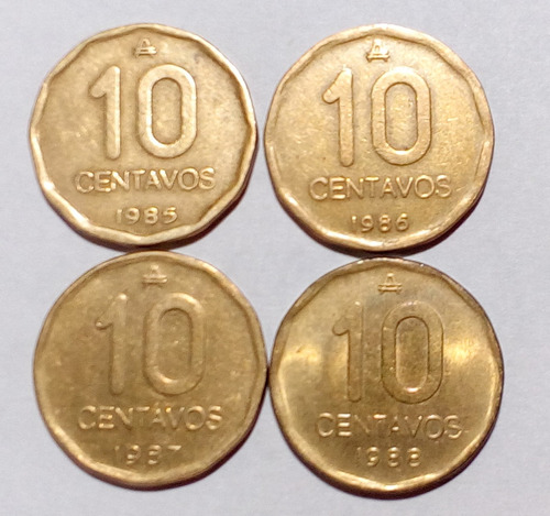 Monedas Argentina Serie Austral Incompleta X 14
