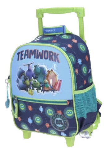 Chenson - Mochila Carrito Monster Inc At Work Kinder Chica